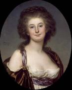 Adolf Ulrik Wertmuller Mademoiselle Charlotte Eckerman (1759-1790), Swedish opera singer and actress Germany oil painting artist
